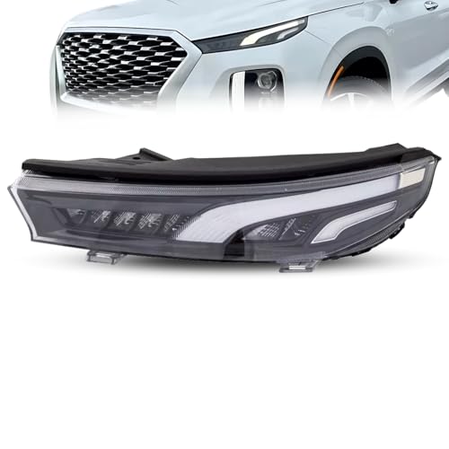 ALLIGATOR AUTO LIGHTS Daytime Running Light Replacement for Hyundai Palisade 2020-2022 LED DRL, Left/Driver Side