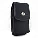 Vertical Heavy Duty Rugged Canvas Belt Clip Case Cover Pouch Holster for Apple iPhone 4 & iPhone 4S * Fits with Hard Case, Silicone Case, Jel Case, etc