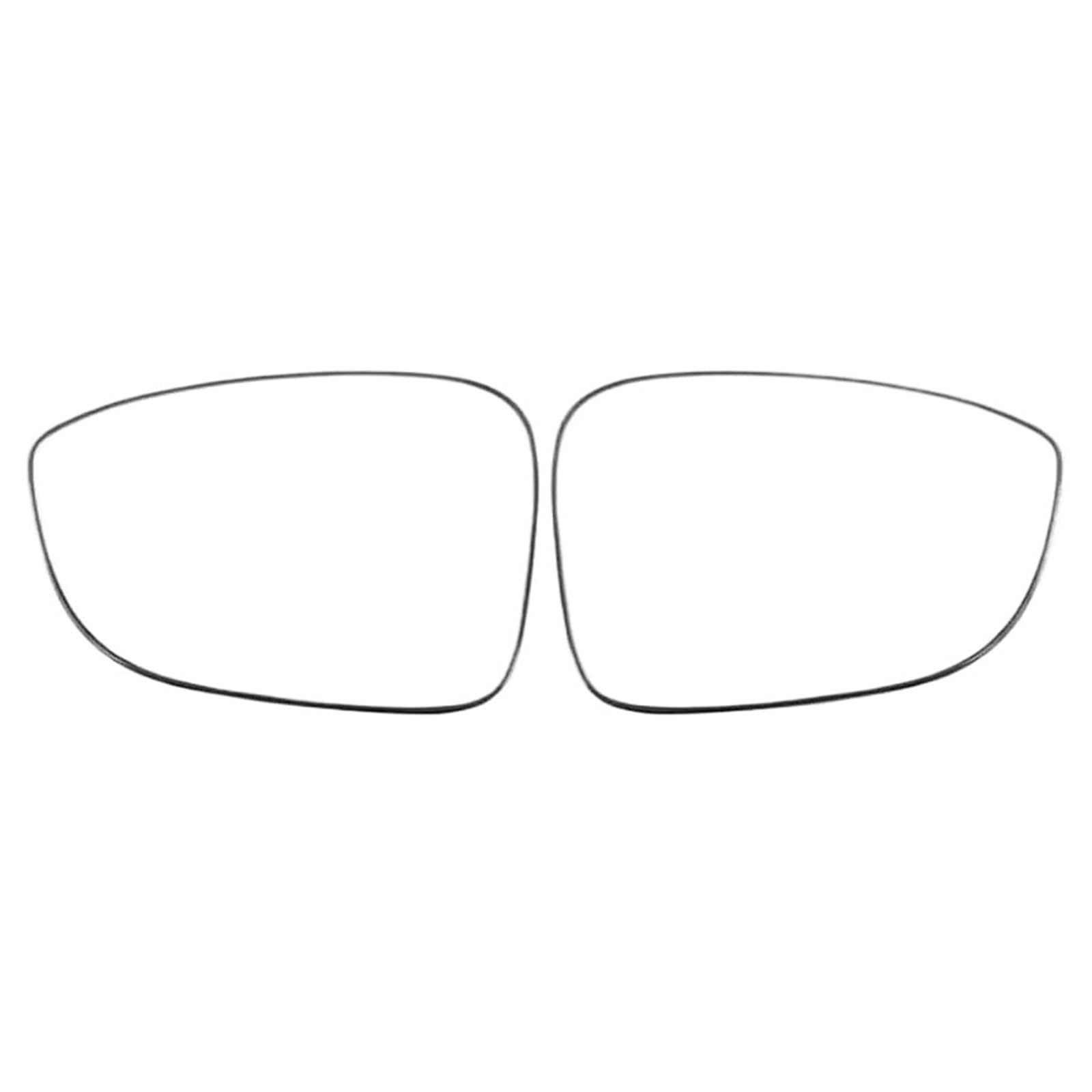Lentilles réflectrices de rétroviseur pour Accord 10 avec miroir HD