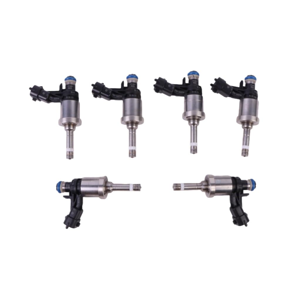 6 PCS 12638530 Common Rail Fuel Injector Compatible with Buick Enclave Lacrosse Allure Cadillac CTS STS Chevrolet Traverse 3.6L