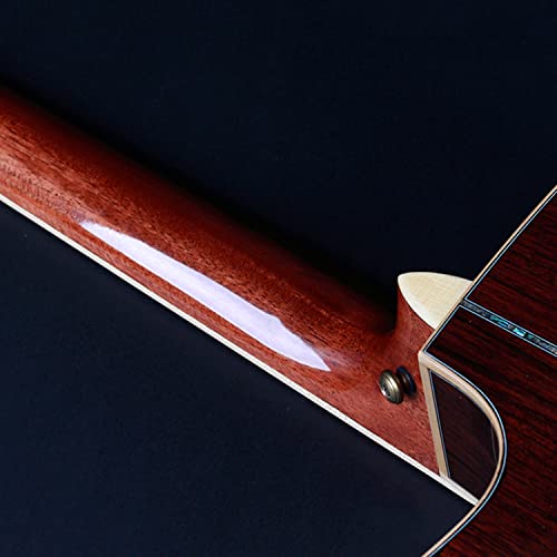 SheIRin Guitare acoustique à pan coupé 41 » pour débutant – Taille normale 6 cordes Dreadnought finition mate naturelle… - Les Beatles, Paul McCartney, John Lennon, RIngo Starr, George Harrison SheIRin Guitare acoustique à pan coupé 41'' pour débutant – Taille normale 6 cordes Dreadnought finition mate naturelle… – Image 4