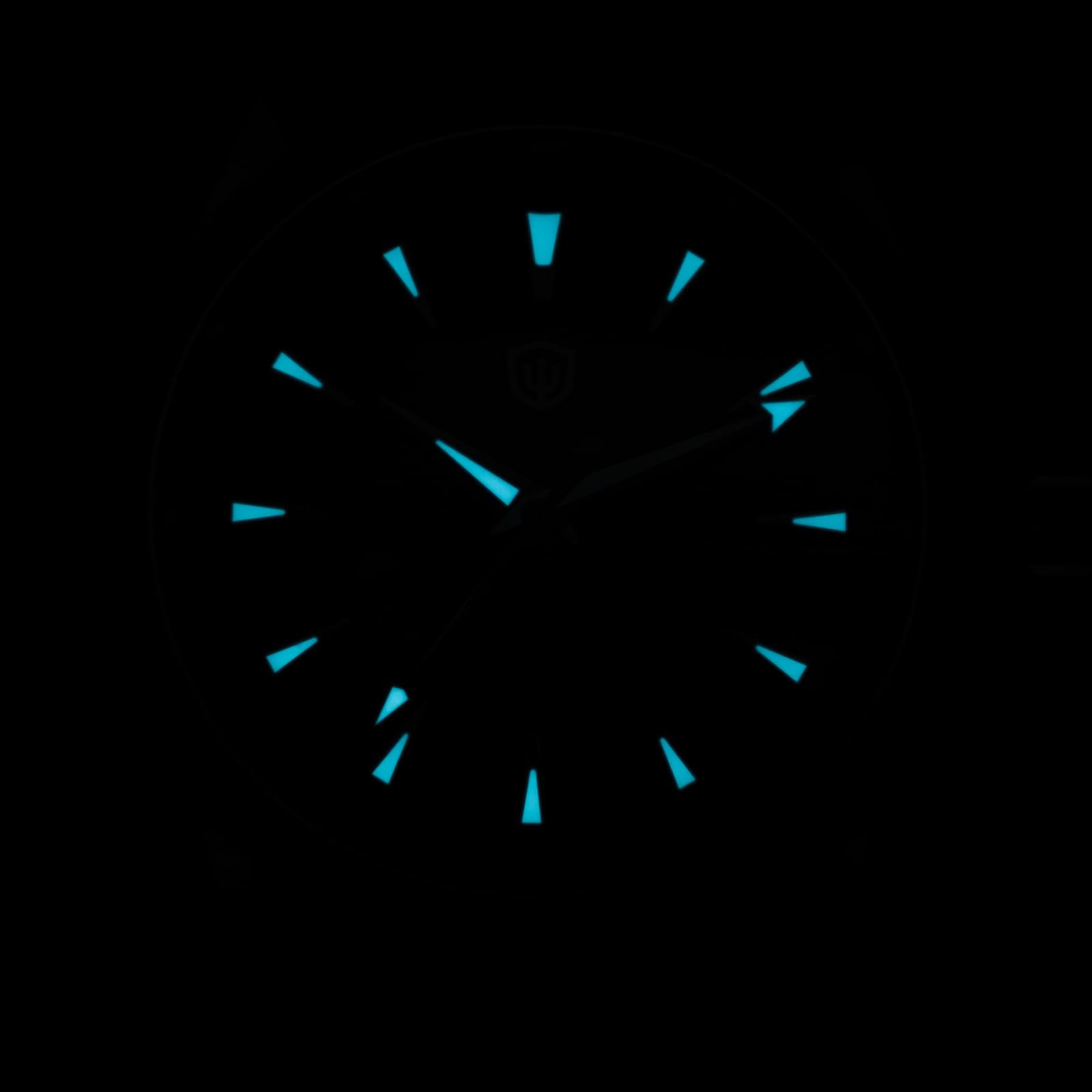 watchdives VH31 Reloj de Cuarzo, WD0006 Reloj de Pulsera de Acero Inoxidable 38mm Cristal de Zafiro Abombado Relojes de Lujo 100M Resistente al Agua