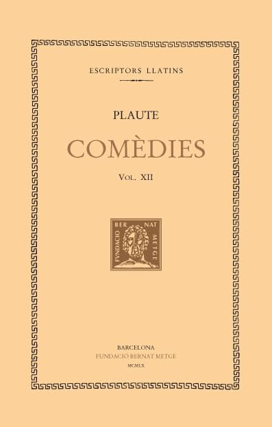 Portada de Comèdies, vol. XII i últim: El malcarat. La maleta