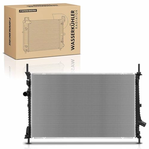 Frankberg Engine Radiator Manual Transmission Compatible with Tourneo Custom V362 Bus F3 2.0L 2015-2023 Transit Custom V362 Bus F3 2.0L 2015-2023 Replace# GK218005BC