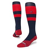 Stance Stripes Otc 2023 Socks (Large, Navyred)