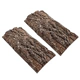 Solution de fond polyvalente : utilisez-la comme fond en liège pour un terrarium ou un habitat pour lézards afin de dissimuler les câbles ou les éléments disgracieux de l’aquarium, tout en embellissant votre terrarium. écorce de liège pour reptiles, plateforme surélevée pour tortues