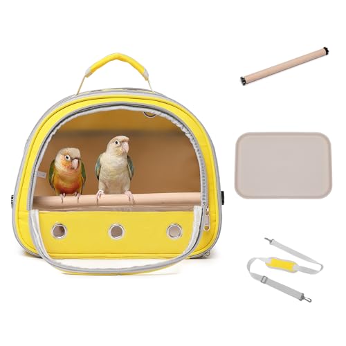 Bird Carrier,Bird Cage Parakeet Parrot Budgie Carrier Backpack fo...