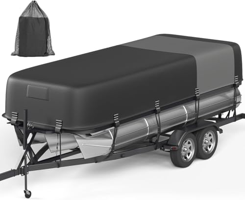 Tuszom 1200D Pontoon Cover 25-28ft