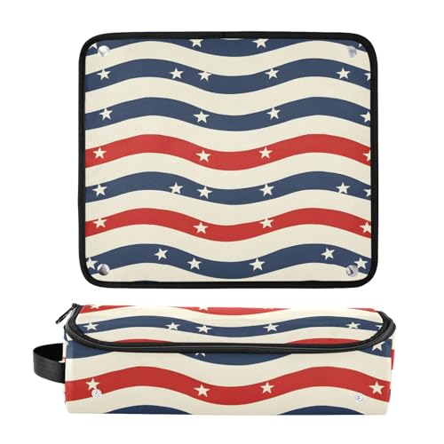 Organizador para herramientas de cabello con protector térmico miniatura 3