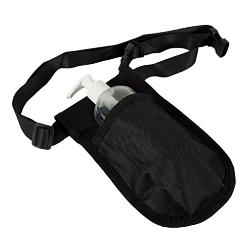 Body Linen - Rapport Single Massage Bottle Holster - The Essential Accessory For Massage Therapy Practitioners - Comfortable And Durable Lotion Or Oil Bottle Holster - 10 Pack (Black) #TOP7