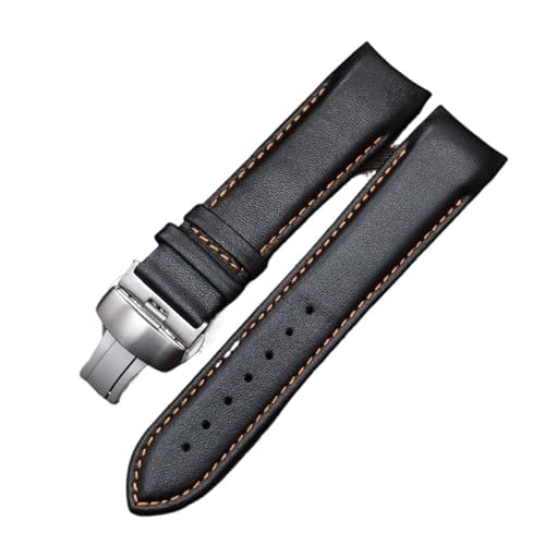 Bracelet de montre en cuir véritable pour style quotidien Tissot T035 Couturier robuste