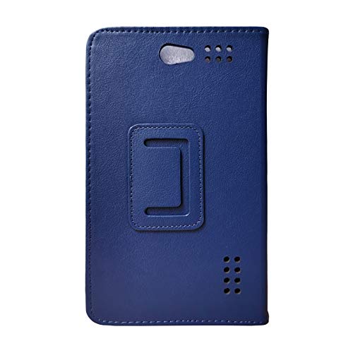Transwon 7 Inch Phablet Case Compatible with indigi 7 Inch Tablet, BLU Touchbook M7, ibowin M710, Tagital 7 Quad Core 3G Phablet, Yuntab E706, Fusion5 F704B, LISRUI Phablet 7 Inch, NeuTab Air7 - Navy