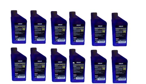 Aceite para motor Yamaha Yamalube 10W-40 Mineral 12 cuartos miniatura 2