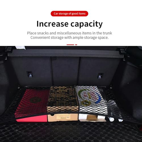 Filet de coffre 4 crochets MG EHS idéal pour sécuriser vos courses