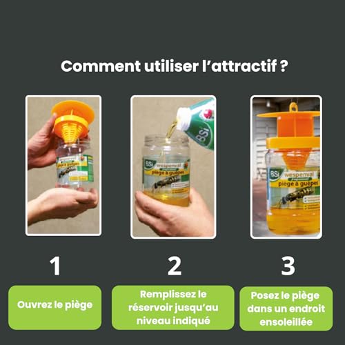 BSI 50475 Lockmittel für Wespenfalle, wirksam, ohne Schadstoffe