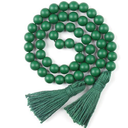 RAMIRABI St Patrick's Day Wood Beads Garland with...