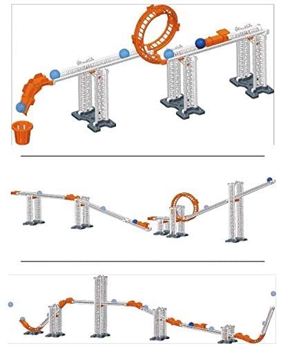 Clementoni Azione E Reazione – Set Espansione Binari Lunghi, Snodi E Bivio – Made In Italy, Per Bambini Dai 6 Anni