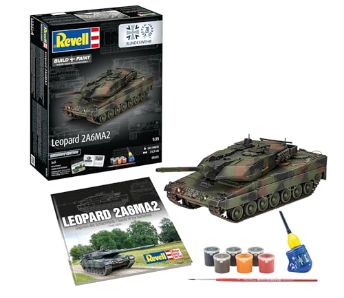 Leopard 2 A6A2 Revell 05631 set de modelismo militar a escala 1:35 edición especial de coleccionista