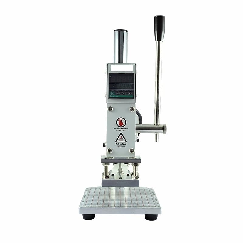 Machine à gaufrer manuelle pour cuir : alignement parfait sans rater vos marquages