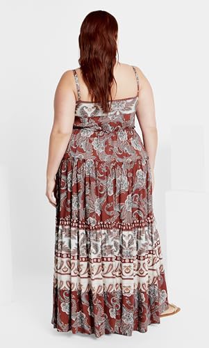 Image of City Chic Women's Plus Size Maxi Dress - Lilah Love