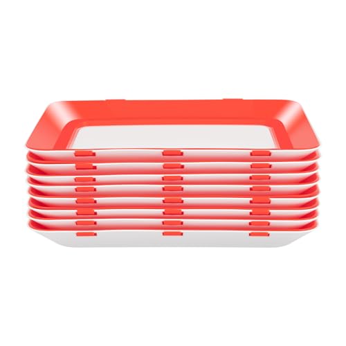 8 Stück Lebensmittelkonservierungsschalen Aufschnittboxen Frischhaltedosen Vakuum...