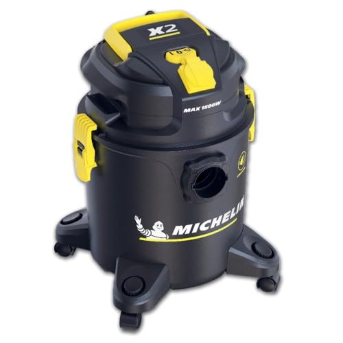 Michelin X2 20LP Cichy odkurzacz 20 l 800 W - mokry suchy - 60dB - Elektryczne elektronarzędzie - Funkcja dmuchania - Zakres Silent Power