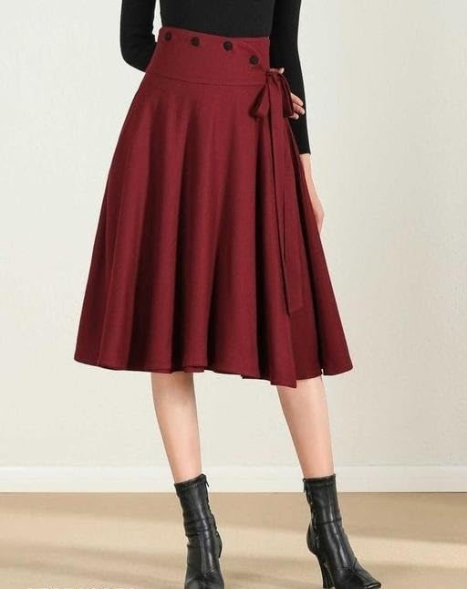 Western Skirt for Women| Comfortable, Breathable, Lightweight, Skin Friendly|SL_206-picture-35