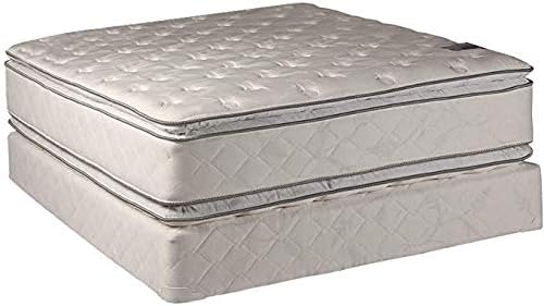 Dream Solutions King Mattress & Box Spring Set โ 12 Inch Firm Pillow Top, Double-Sided Flippable Innerspring Mattress, Fully Assembled โ Not Compressed, 76x80 Traditional Support Bed Set