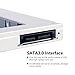 immagine 1QUMOX Laptop secondo Hard Drive DVD Bay Caddy 12,7 millimetri SATA a SATA F ACER / ASUS / DELL / TOSHIBA