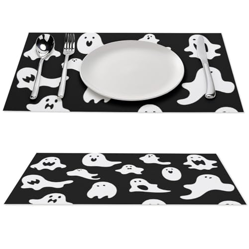 Set de table gothique durable de qualité supérieure en PVC lavable pour réception