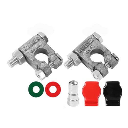 Connecteur à pince pour borne de batterie voiture camion et kit de borne supérieure P+ N-