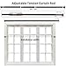 HOOPLE Heavy Duty Tension Curtain Rod 102-120 Inch, 1.27