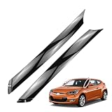 Recall 241 Roof Moldings May Detach - 2022 Hyundai Tucson & 2022-2023 Santa Cruz 6 FEXON Windshield A-Pillar Trim Molding Pair for Hyundai Veloster 861702V000