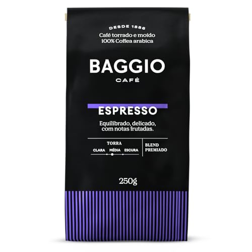Baggio Café Café Torrado E Moído Espresso 250G