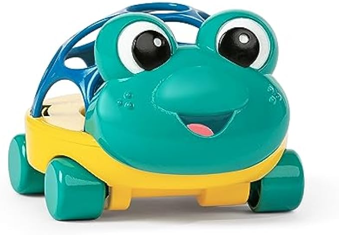 Baby Einstein Grip & Spin Oball Easy Grasp Rattle Toy, BPA Free, 0+ Months