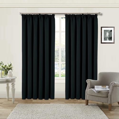 Rideau thermique isolant au design moderne pour décoration de fenêtre chic