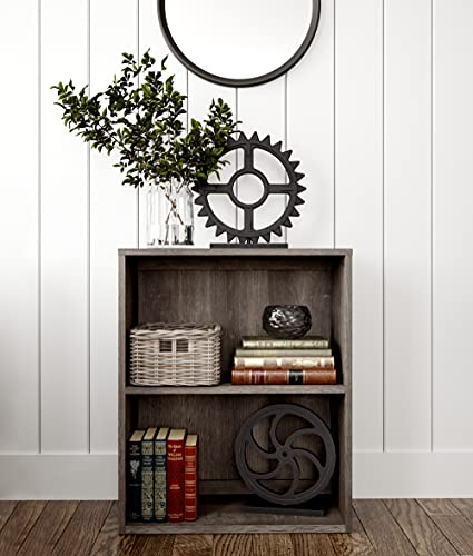 Signature Design By Ashley Arlenbry Modern Farmhouse 30" Bookcase With 1 Adjustable Shelf, Grayish Brown #TOP1