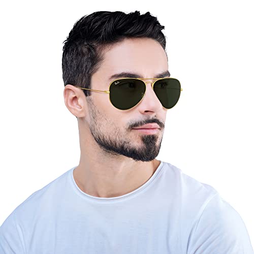 Image of Ray-Ban RB3025 Classic Aviator Sunglasses