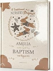 Personalised Baptism Keepsake Gift Book