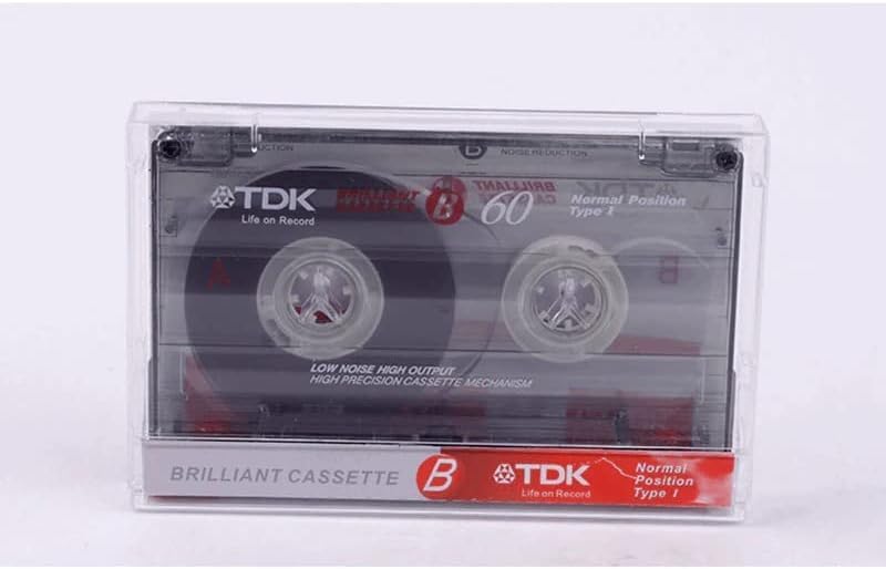 TDK D-60 – Confezione Da 3 Musicassette A Basso Rumore, Qualità Audio Affidabile