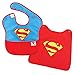 Bumkins DC Comics SuperBib with Cape, Superman (6-24 Months)