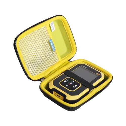 Image of Anleo Hard Travel Case for Geiger Counter Nuclear Radiation Detector (Black+Yellow)