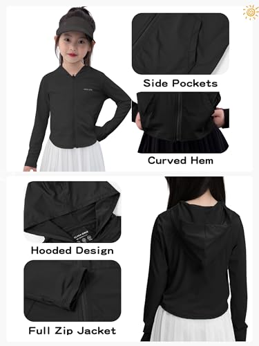 Veste anti-coup de soleil UPF50+ légère avec fermeture éclair enfant - 3