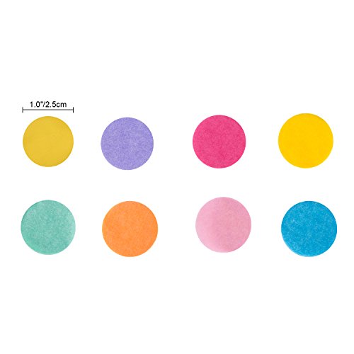 Outus 1 Inch Multicolor Round Tissue Confetti, 10000 Pieces #TOP1