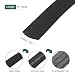 MECCANIXITY 1/2 Inch Double Fold Bias Tape Polyester Continuous Bulk Bias Tape for Sewing,Seaming Quilting Hemming Binding Crafts (Black 10 Yards)