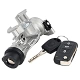 Zündschloss Schlüssel Schliesszylinder Ersatz für Touran Passat Golf A3 TT Leon 1P1 Toledo III Superb II 3T Yeti 5L Zündstarter Lenkschloss Lenkschlossgehäuse Autozubehör Teil# 1K0905851B 1K0905865