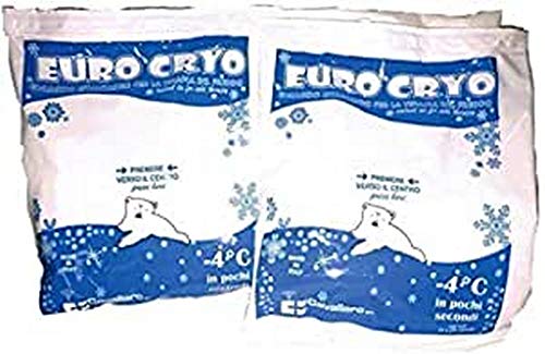 Qualità Premium Ghiaccio istantaneo secco monouso in busta. Primo soccorso sport calcio 25 pezzi - Originale Cura Farma