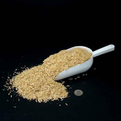 Rice Hulls - Bolsa de galón de 1 galón (4 cuartos de galón) en una bolsa resellable