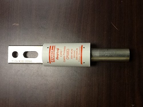 Mersen CP500C3 Copper Standard Duty Cable Protector, close-up view of label