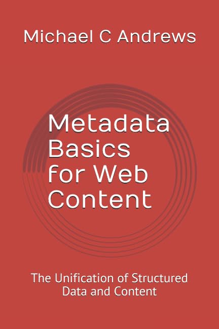 Metadata Basics for Web Content: The Unification of Structured Data and Content